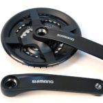 Система Shimano TY301, 170мм, 42/34/24T,черн.,б/упДлина шатуна: 170 мм.