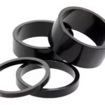 Проставочное кольцо 2-5 мм, NECO, , для 1-1/8", черное