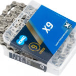 Цепь KMC X9 Silver/Gray