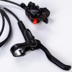Тормоз диск. гидравлический Shimano, MT200, L(лев), полимер. колодк., 1000мм, цв. черн.