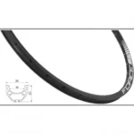 Обод 26″ Force, BASIC DISC, 559/19, 36 отверстий Обод 26″ Force, BASIC DISC, 559/19, 36 отверстий
