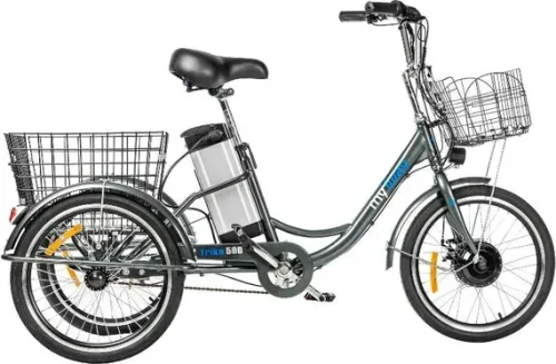 Электровелосипед MyWay Trike 500 20 (15, графитовый, матовый)