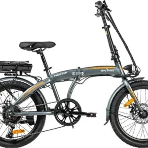 Электровелосипед MyWay Fold 250 20 (15, графитовый)