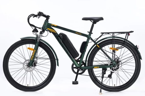 Электровелосипед MyWay Rock 350 27.5 (19, зеленый матовый и синий)